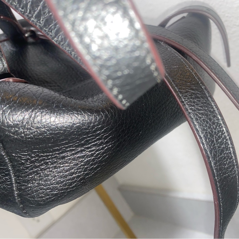 Coach Canyon Denim Patchwork Backpack Euc - image 5